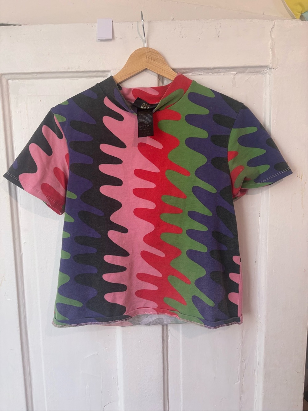 Nooworks static Mockneck Tee Size Large